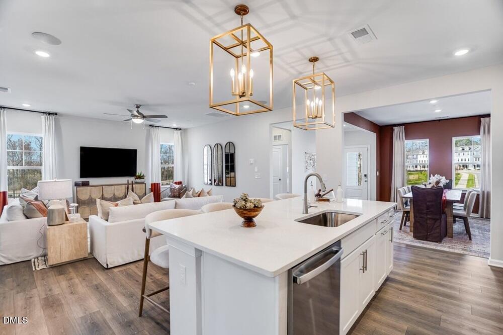 717 Bolera Road Knightdale, NC 27545 - Photo 13 of 53 Charleston Model - KitchenGathering
