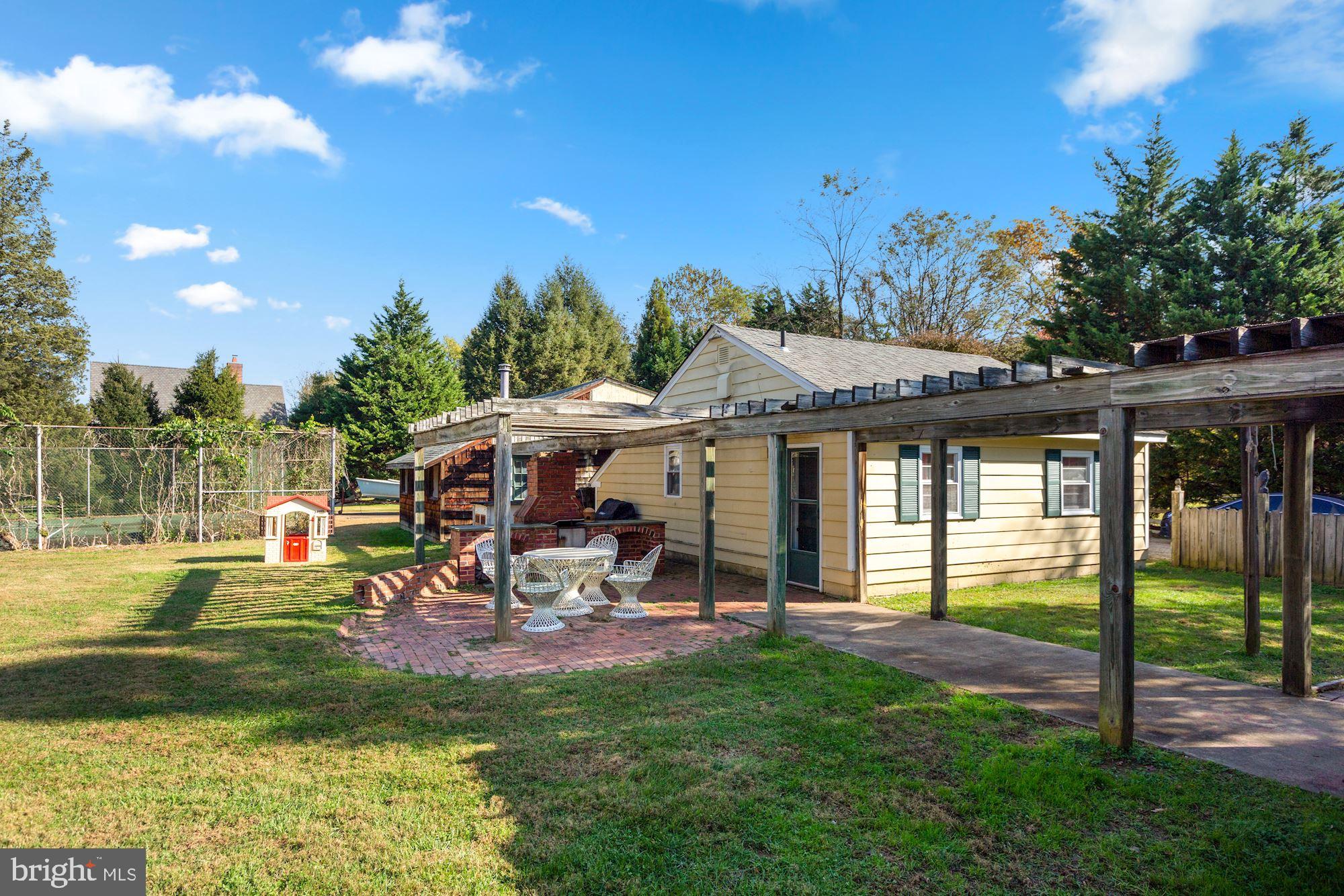 10809 South Glen Road Potomac, MD 20854 - Photo 24 of 27 View of the Backyard/Tennis Court