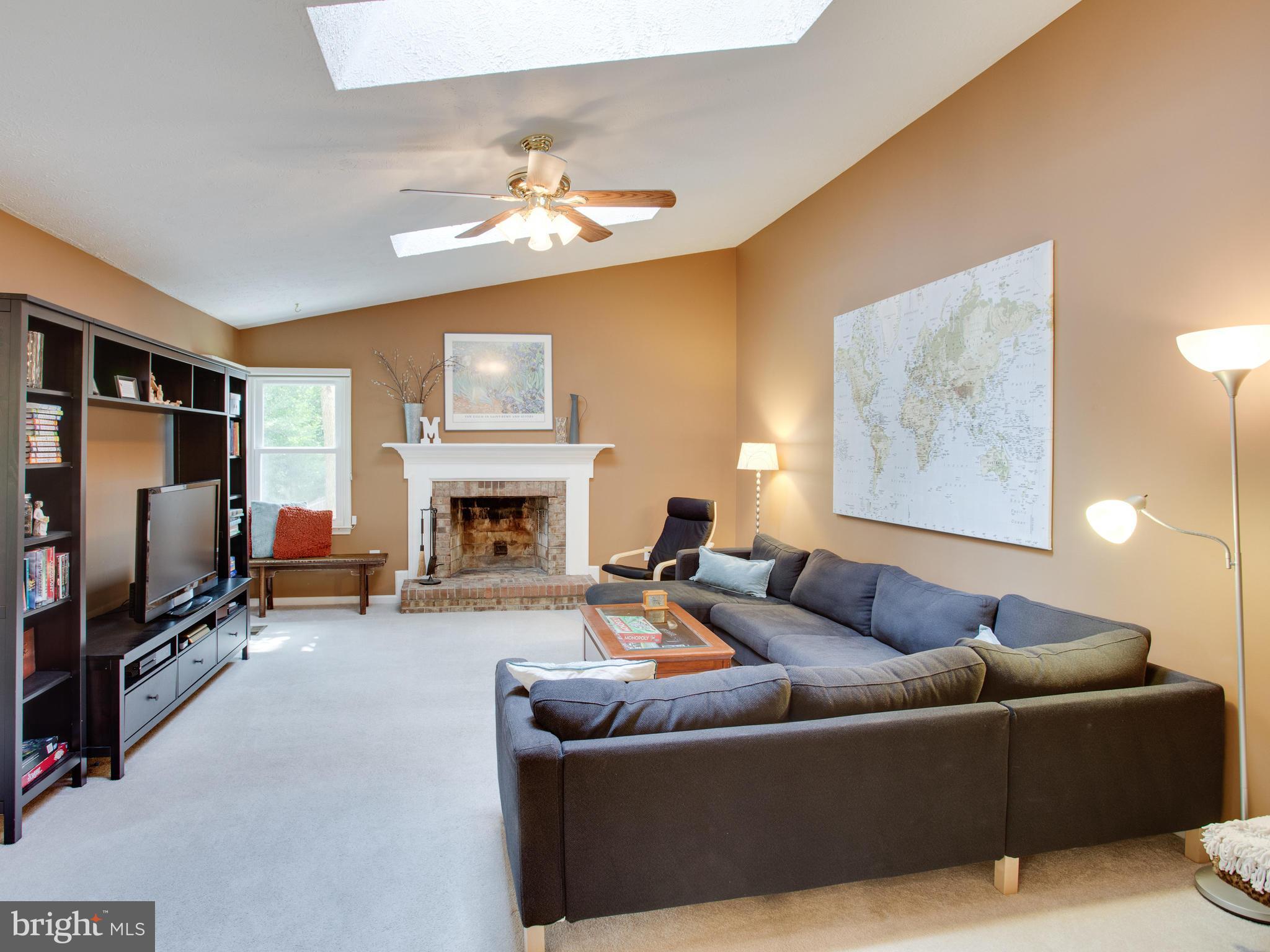 357 Derbyshire Lane Riva, MD 21140 - Photo 11 of 30 Great Room with Wood Burning Fireplace