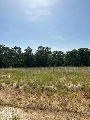 a view of a yard with an outdoor space