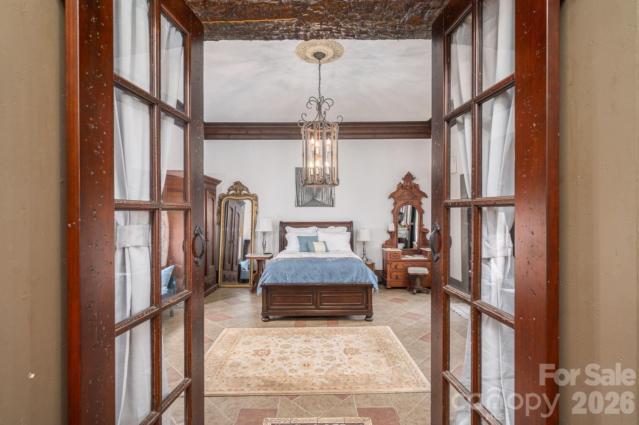 1387 George Brown Road Crouse, NC 28033 - Photo 25 of 48 a view of entryway and hall with wooden floor