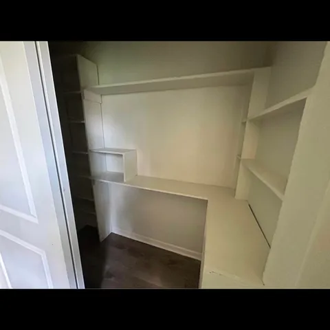 a view of walk in closet