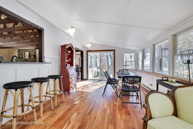 a view of a golf course