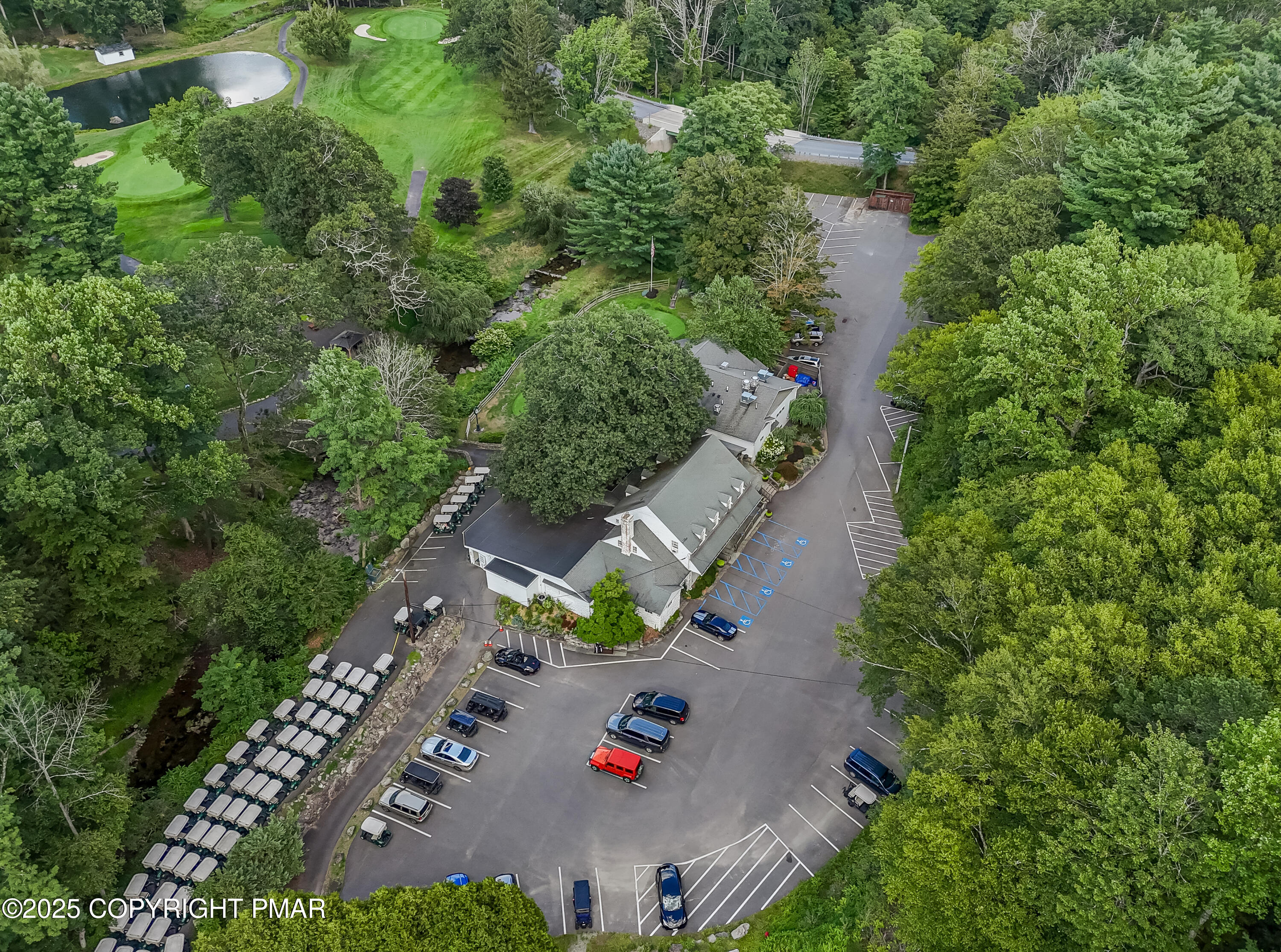 104 Haverhill Road Cresco, PA 18326 - Photo 77 of 86 an aerial view of house with yard