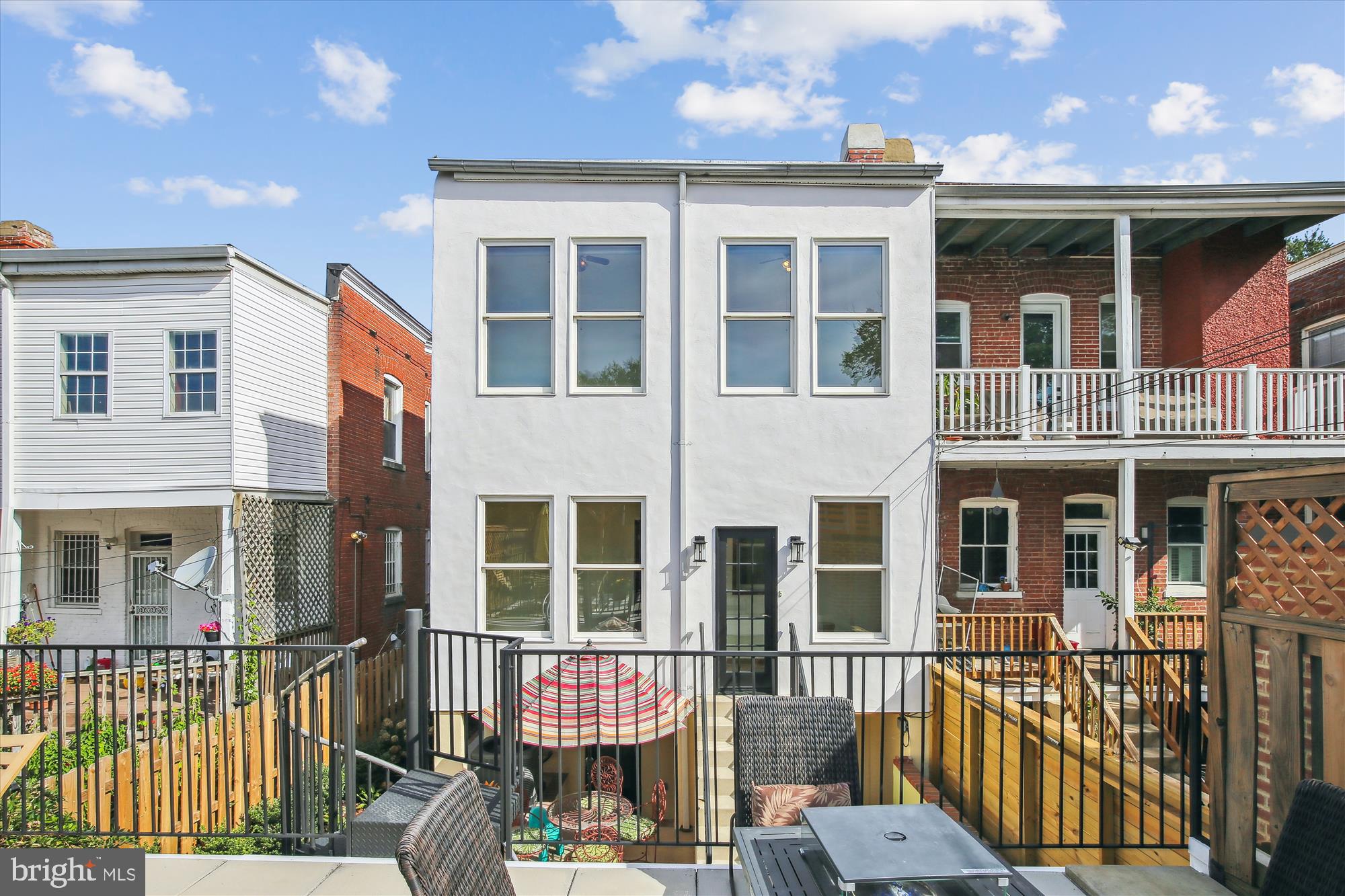 1814 Park Road Northwest Washington, DC 20010 - Photo 9 of 132 Back Elevation