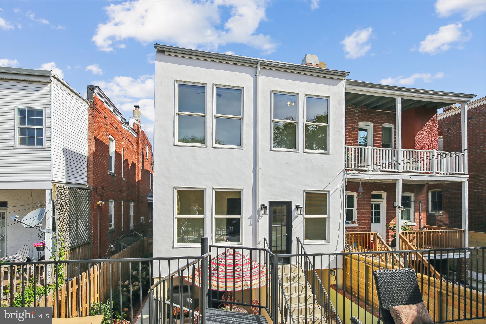 1814 Park Road Northwest Washington, DC 20010 - Photo 10 of 132 Back Elevation