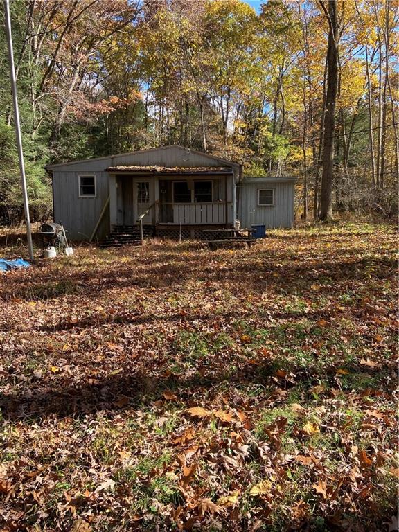 928 Metz Road Parker, PA 16049 - Photo 13 of 13 FRONT VIEW OF THE COTTAGE ON A BEAUTIFUL FALL DAY!