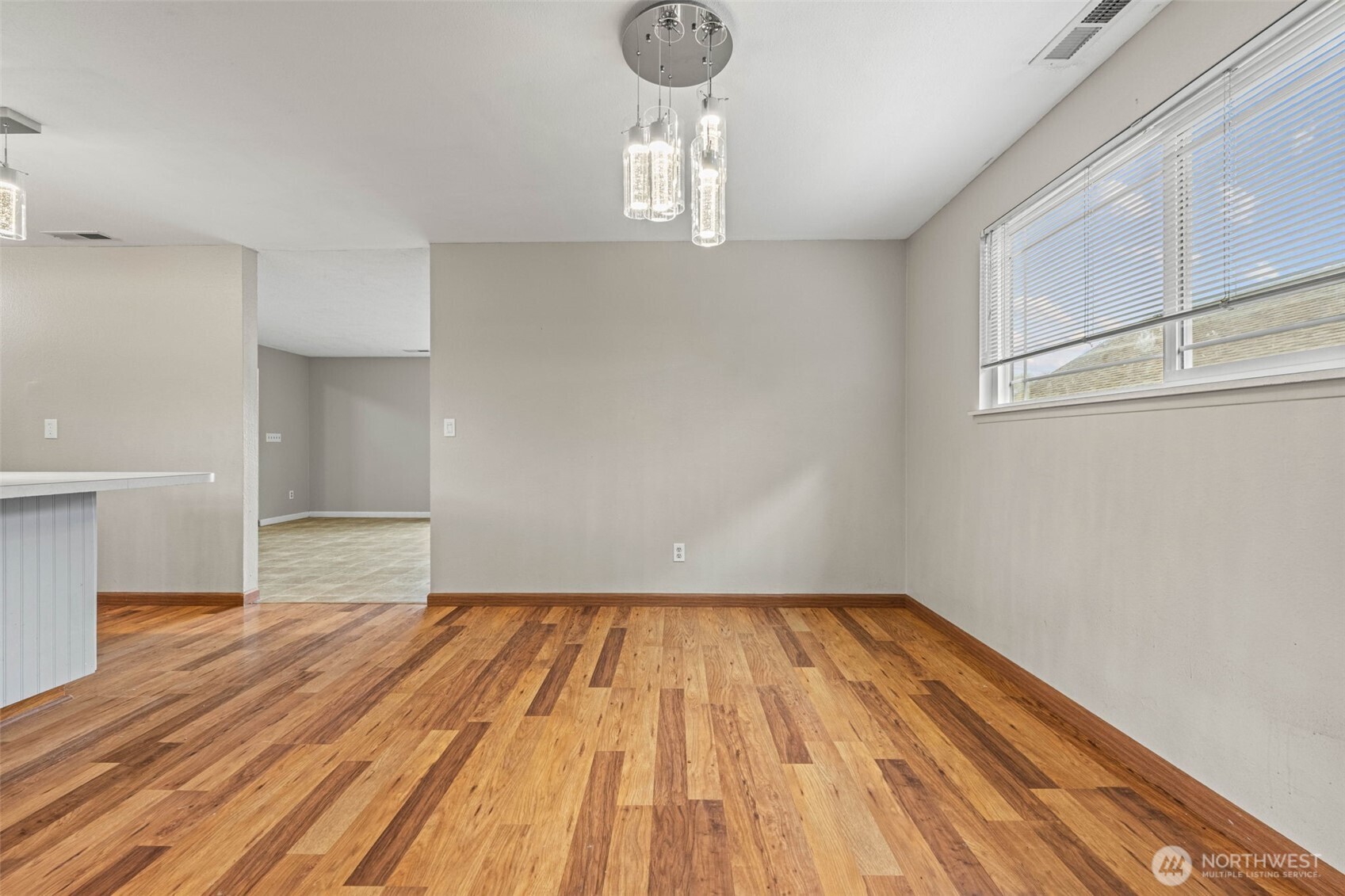 1209 Dundee Drive Cosmopolis, WA 98537 - Photo 24 of 40 a view of empty room with wooden floor
