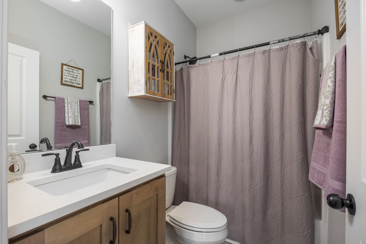 2743 West County Farm Road Springfield, TN 37172 - Photo 31 of 53 a bathroom with a sink a toilet and shower