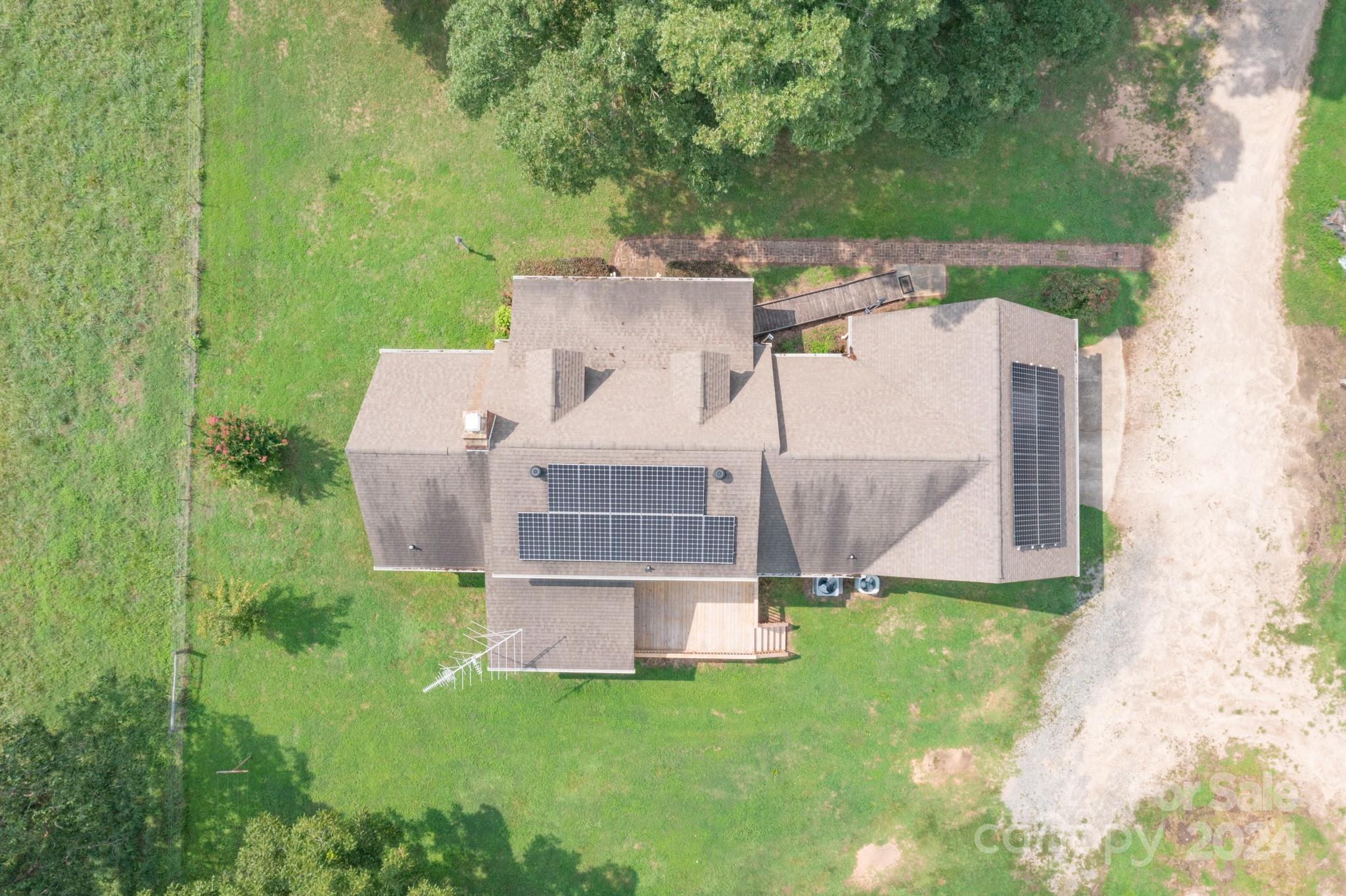 4120 Bookout Road Rock Hill, SC 29730 - Photo 9 of 47 an aerial view of a house with a big yard