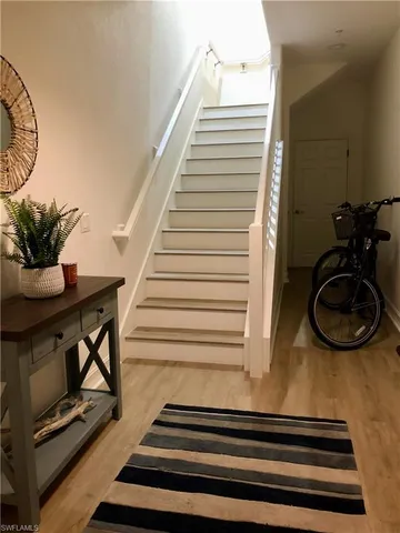 a view of entryway and hall