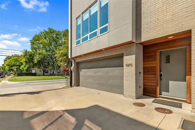 a house with a outdoor space