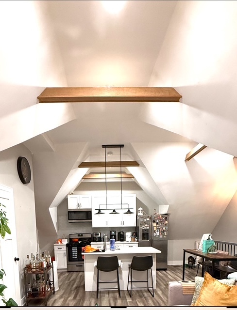 2115 West Barry Avenue, Unit CH Chicago, IL 60618 - Photo 5 of 15 a kitchen with a table chairs and a potted plant