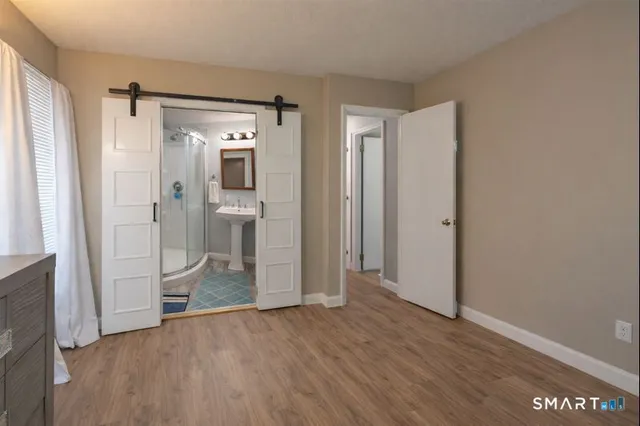 wooden floor in an empty room