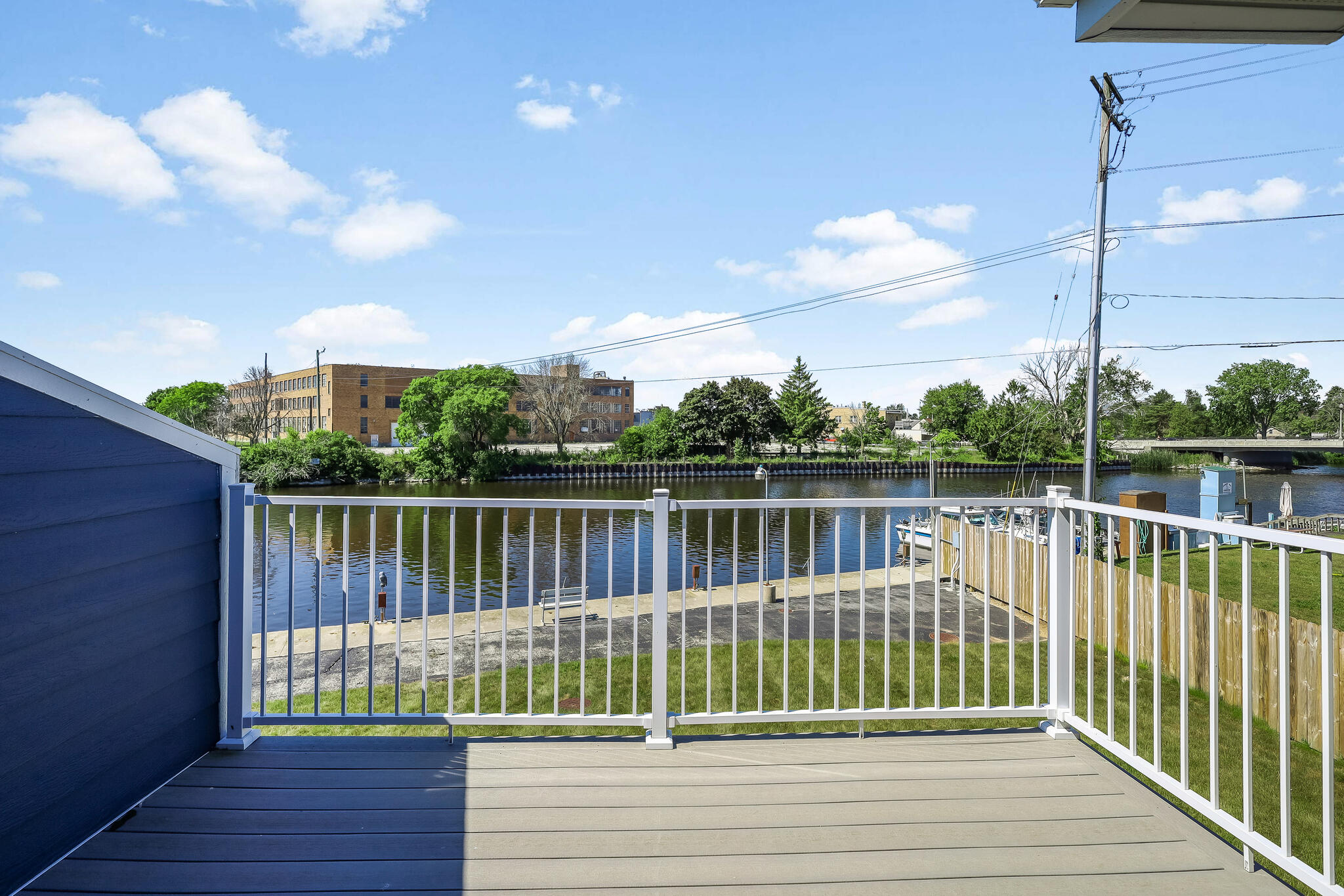 1609 16th Street, Unit D Two Rivers, WI 54241 - Photo 17 of 27 Deck View