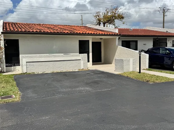 a house with a outdoor space