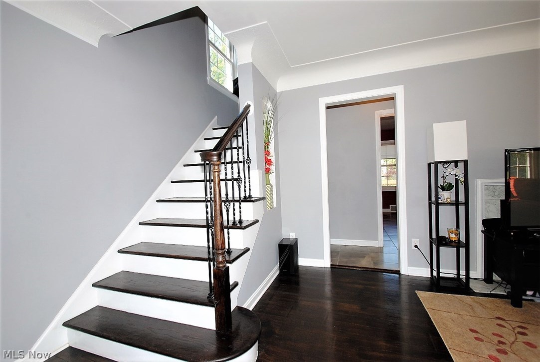 3634 Lynnfield Road Shaker Heights, OH 44122 - Photo 10 of 24 LOVELY STAIRCASE LEADS TO SECOND FLOOR