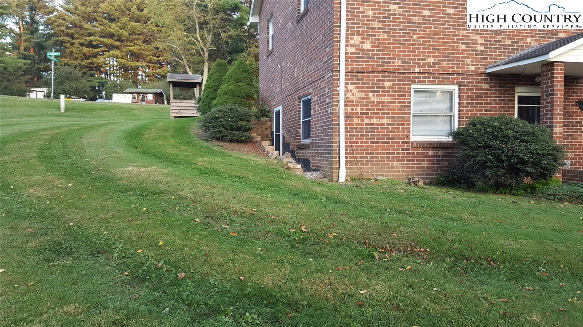 3043 Bamboo Road Boone, NC 28607 - Photo 2 of 25 a view of a backyard with plants and large tree
