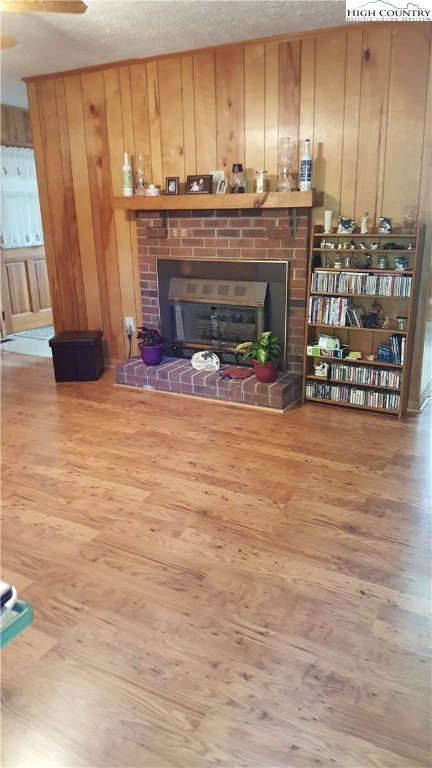 3043 Bamboo Road Boone, NC 28607 - Photo 6 of 25 a living room with furniture and a fireplace
