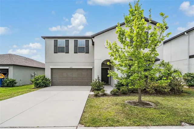 a view of a park with swings on the wall