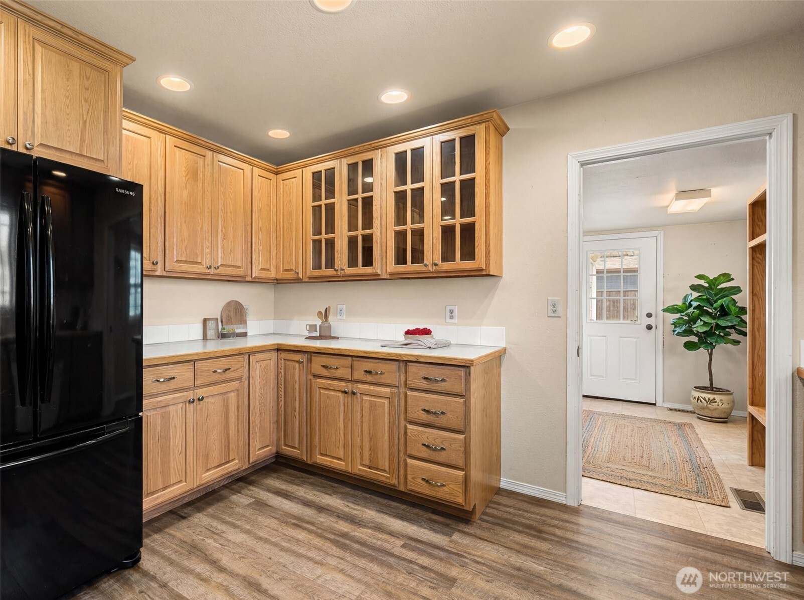 523 K Street Southwest Quincy, WA 98848 - Photo 14 of 35 a kitchen with stainless steel appliances granite countertop a refrigerator and a stove top oven
