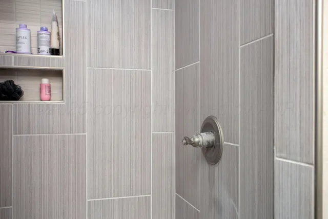 a close view of door lock