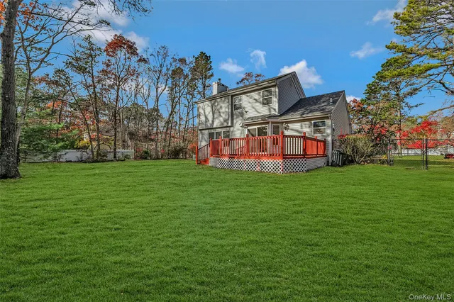 front view of a house with a big yard
