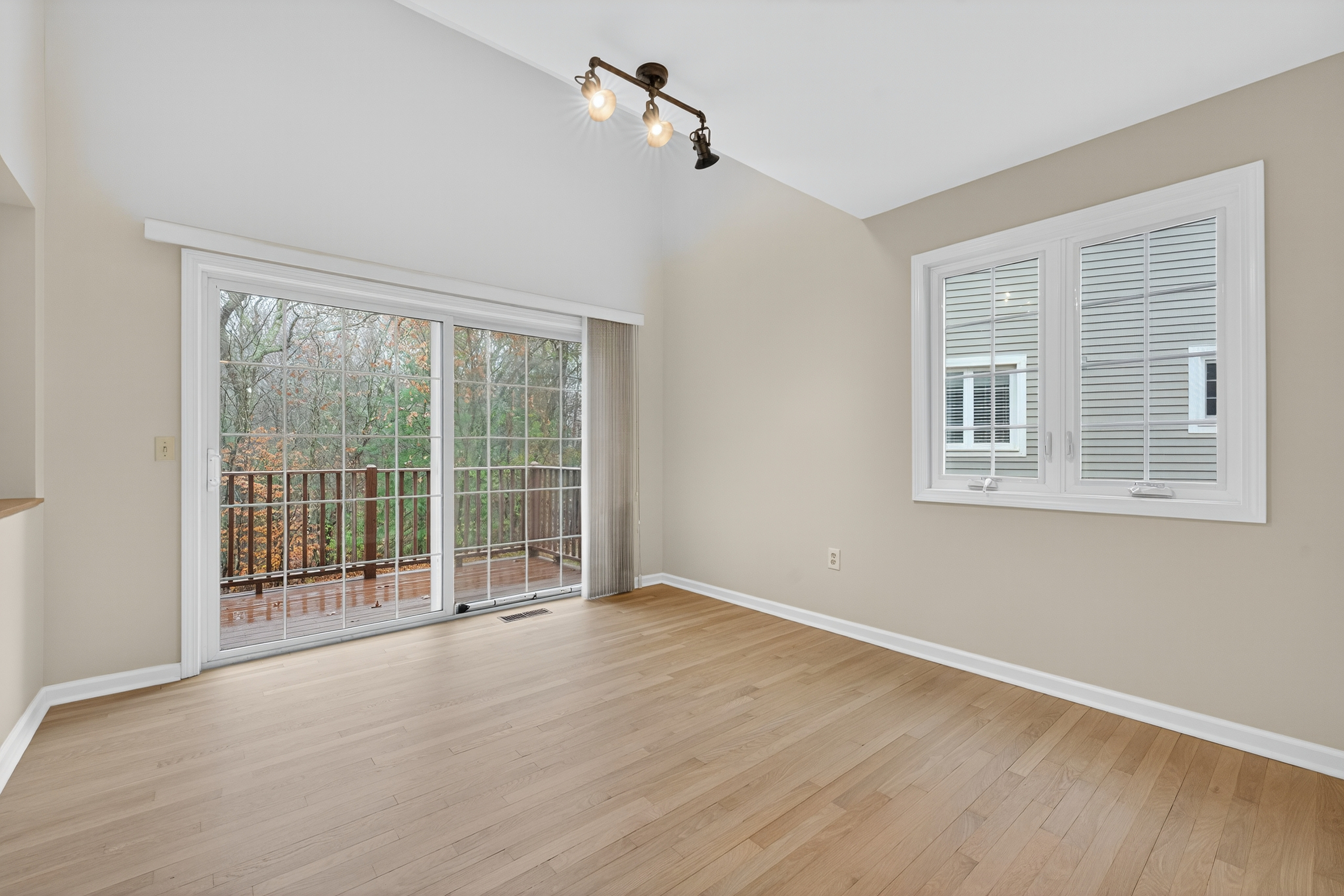 43 Copley Road, Unit 43 Glastonbury, CT 06073 - Photo 12 of 37 a view of a room with wooden floor and balcony