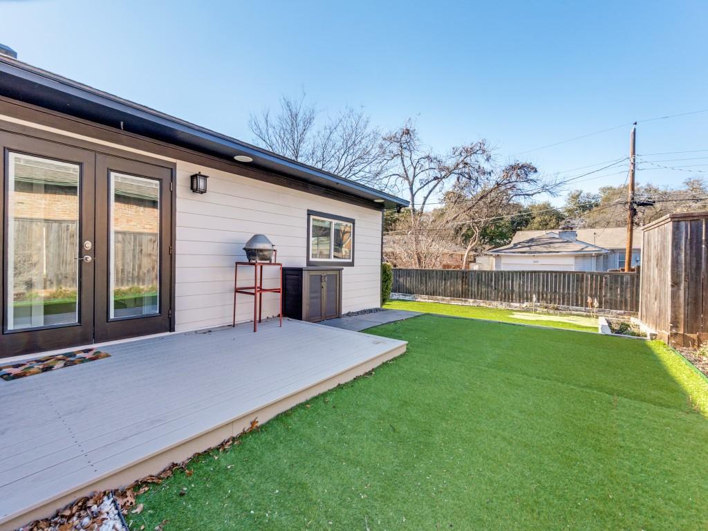 8317 Baumgarten Drive Dallas, TX 75228 - Photo 30 of 31 Back Side yard
