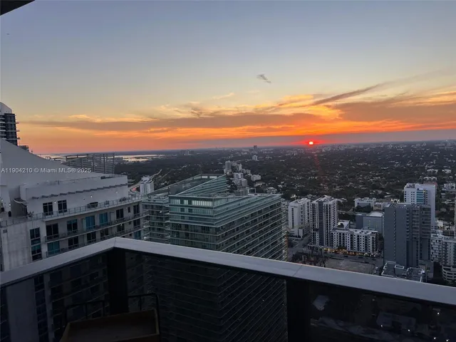 a view of city from window