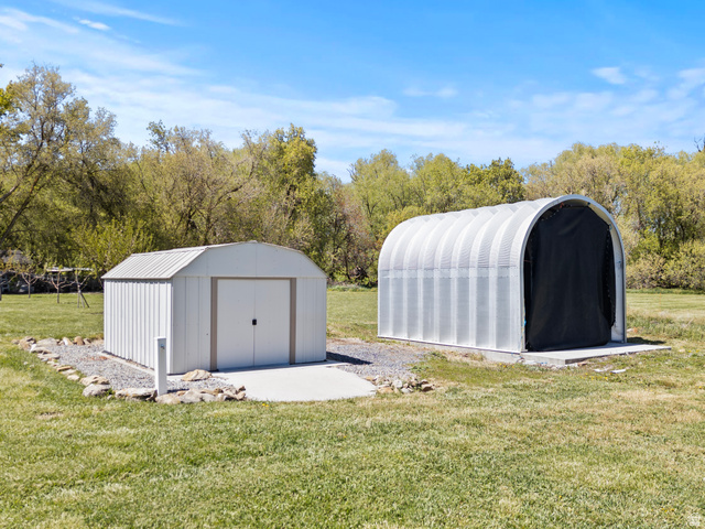 75 East 200 North Mendon, UT 84325 - Photo 25 of 36 View of shed featuring view of scattered trees