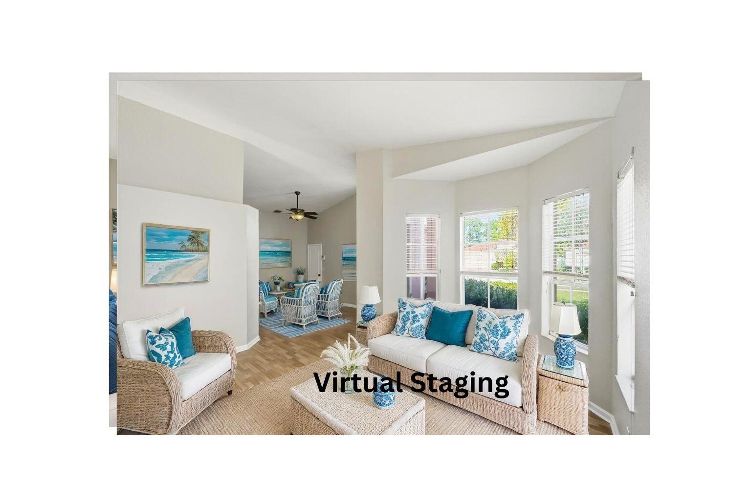 6217 Spring Lake Terrace Fort Pierce, FL 34951 - Photo 3 of 63 Living room staged