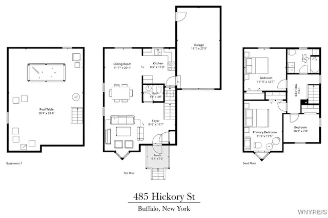 $269,900 | 485 Hickory Street, Buffalo, NY 14204