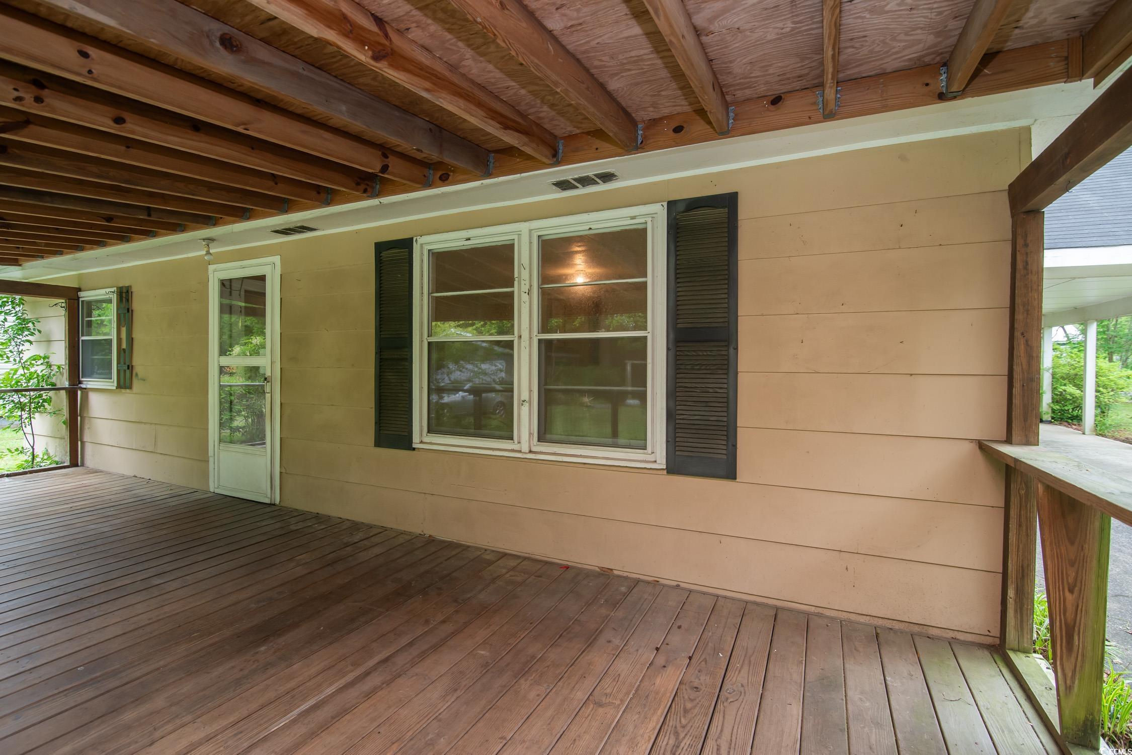 704 North Congdon Street Georgetown, SC 29440 - Photo 32 of 35 View of wooden deck