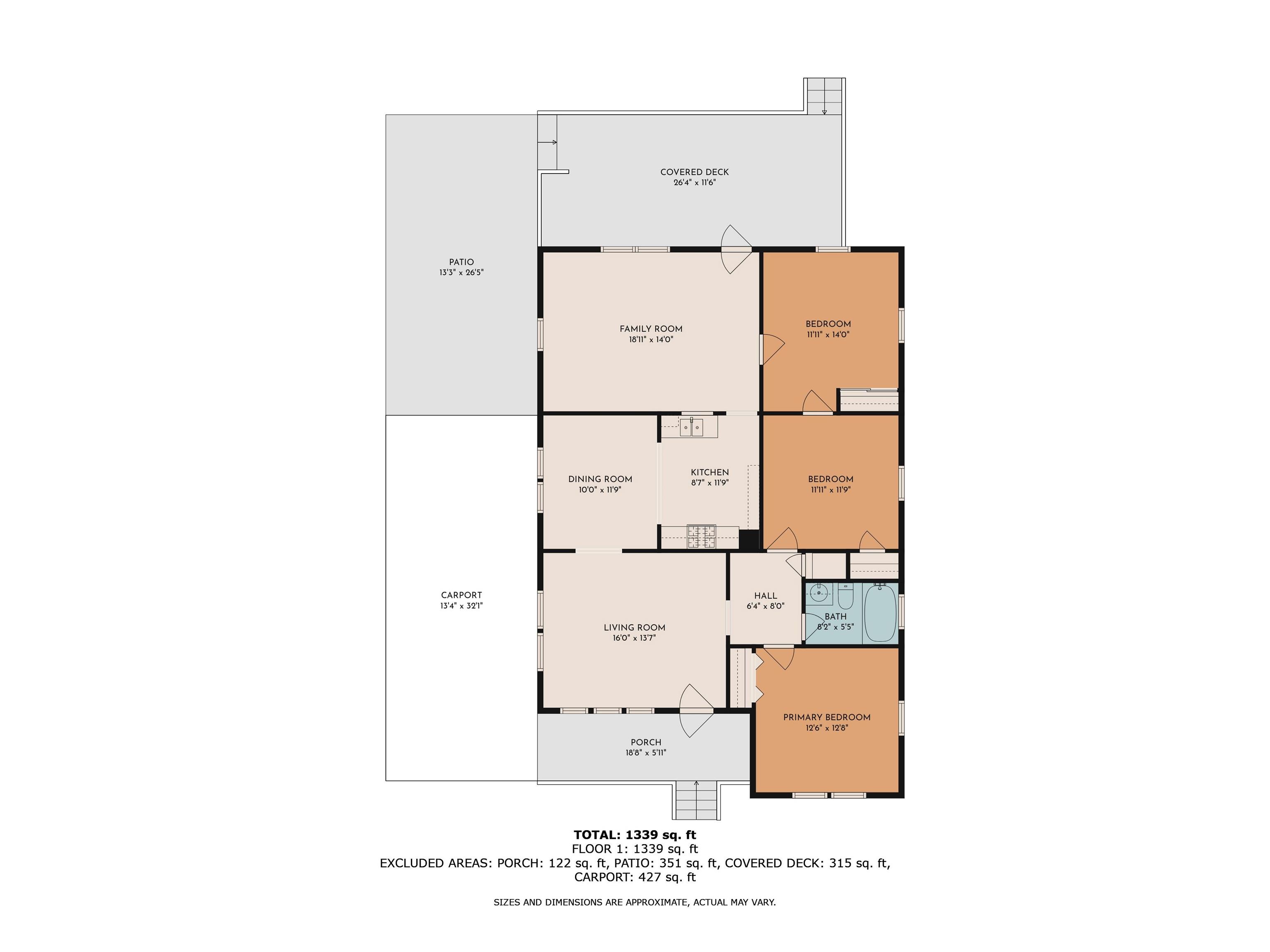 704 North Congdon Street Georgetown, SC 29440 - Photo 35 of 35 Property floor plan