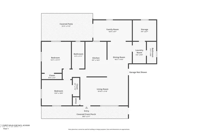 $299,000 | 5409 East Decatur Street, Mesa, AZ 85205