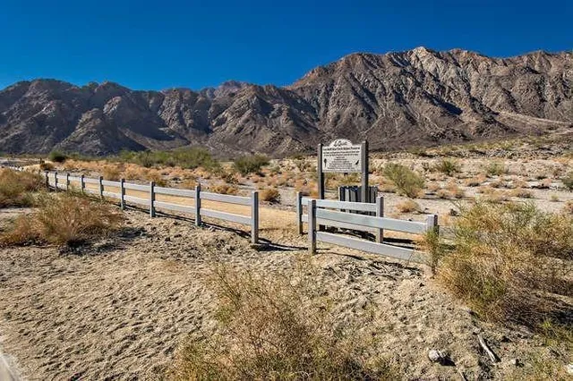 a view of a backyard with a wooden fence