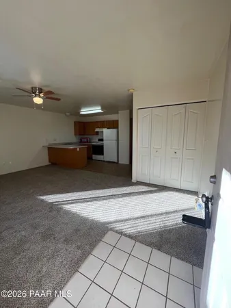 a view of a livingroom with the furniture