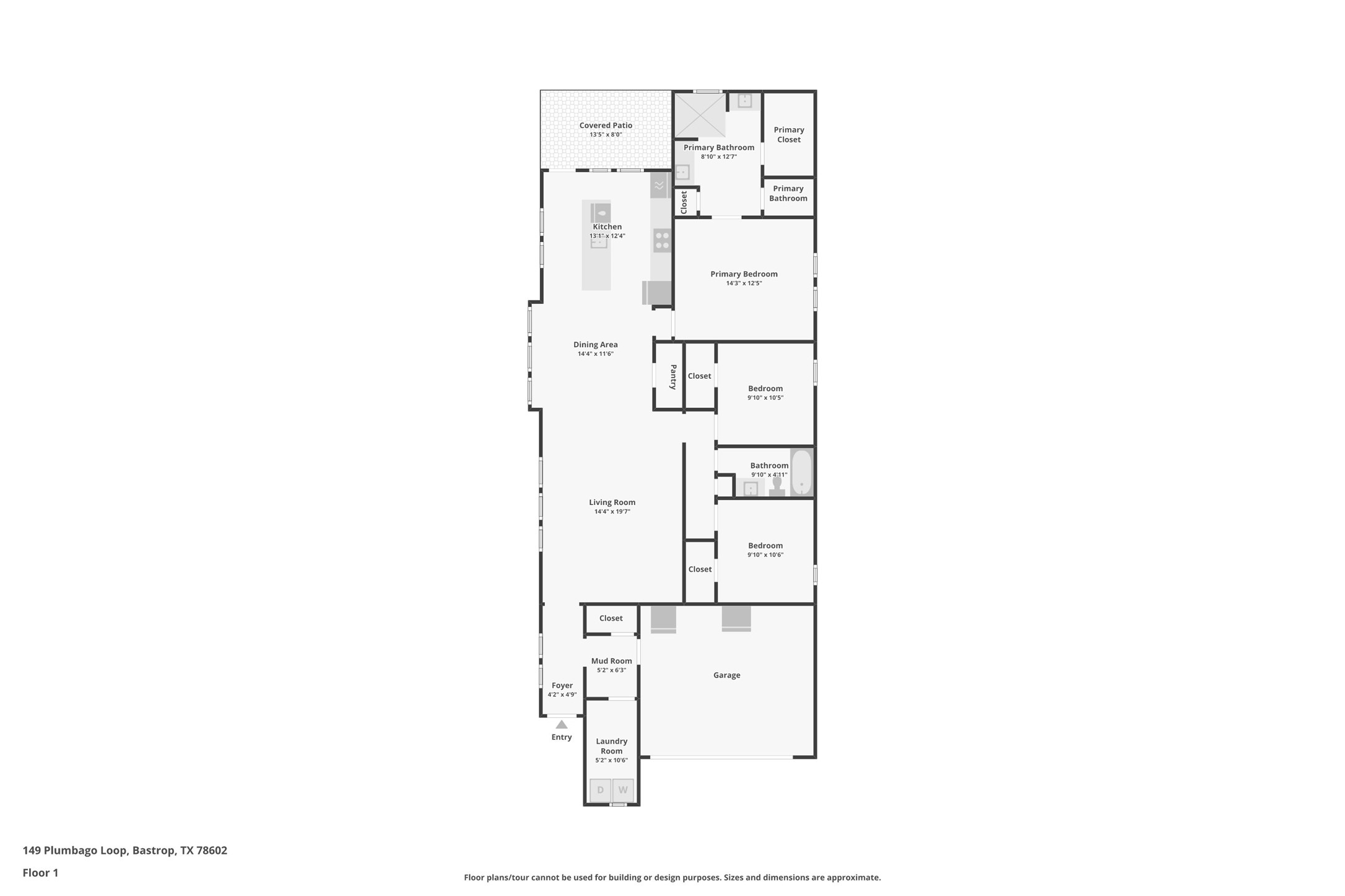 149 Plumbago Loop Bastrop, TX 78602 - Photo 33 of 33 View of room layout