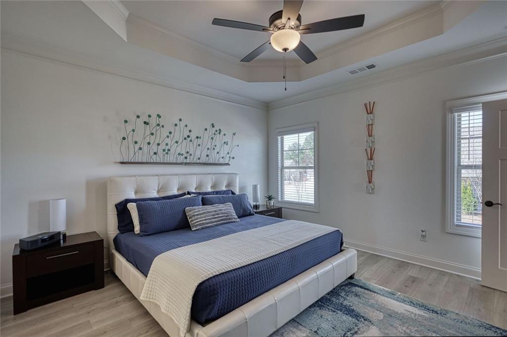 612 Haven Way Monroe, GA 30655 - Photo 23 of 44 a bedroom with bed and window