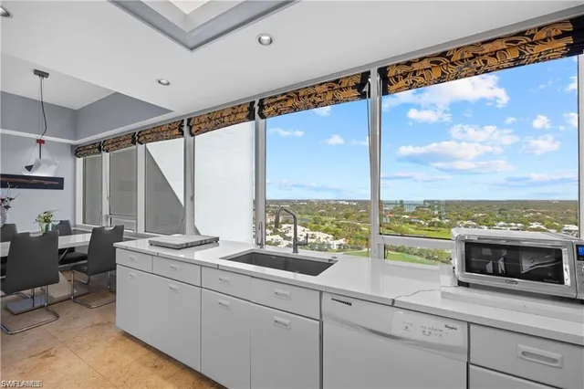 a very nice looking room with a large window