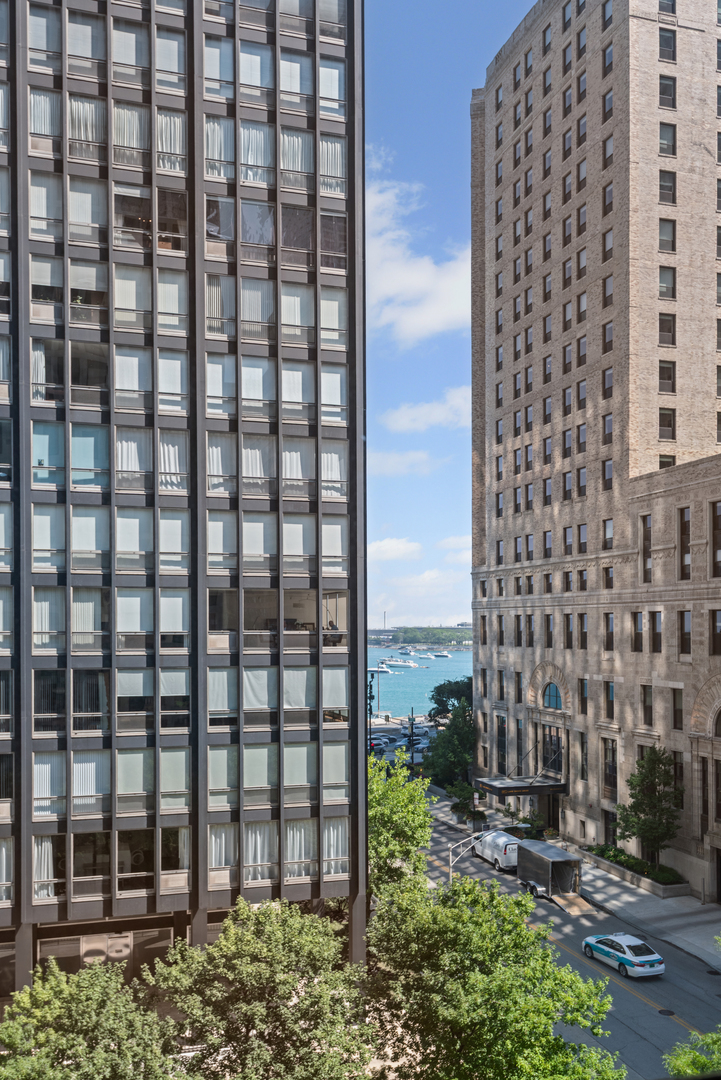 260 East Chestnut Street, Unit 611 Chicago, IL 60611 - Photo 4 of 20 a balcony view with a outdoor space