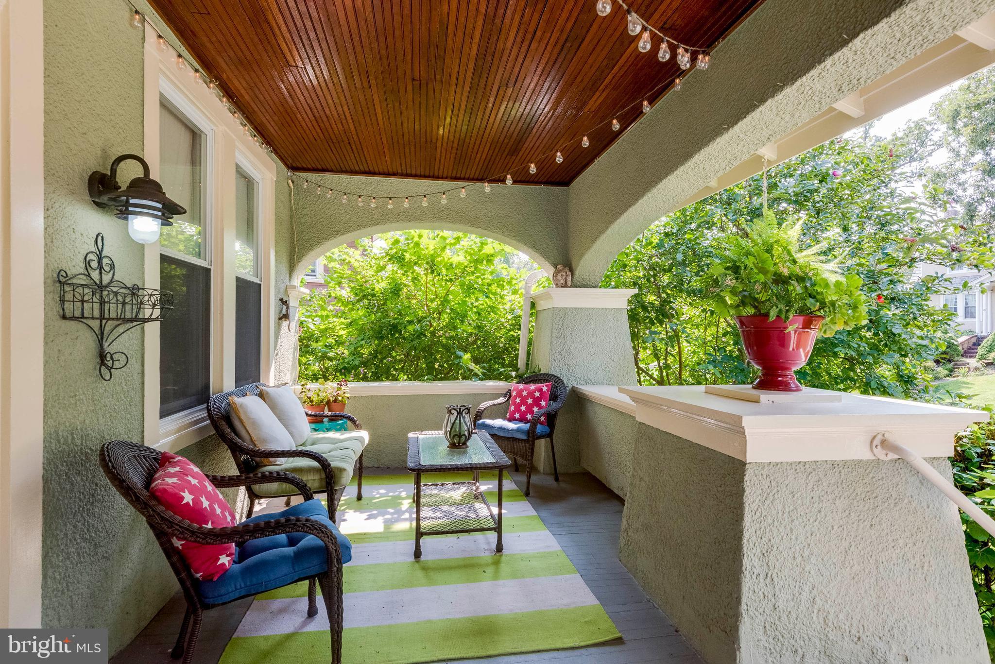 3 Mallow Hill Road Baltimore, MD 21229 - Photo 2 of 30 a outdoor living space with furniture and a potted plants