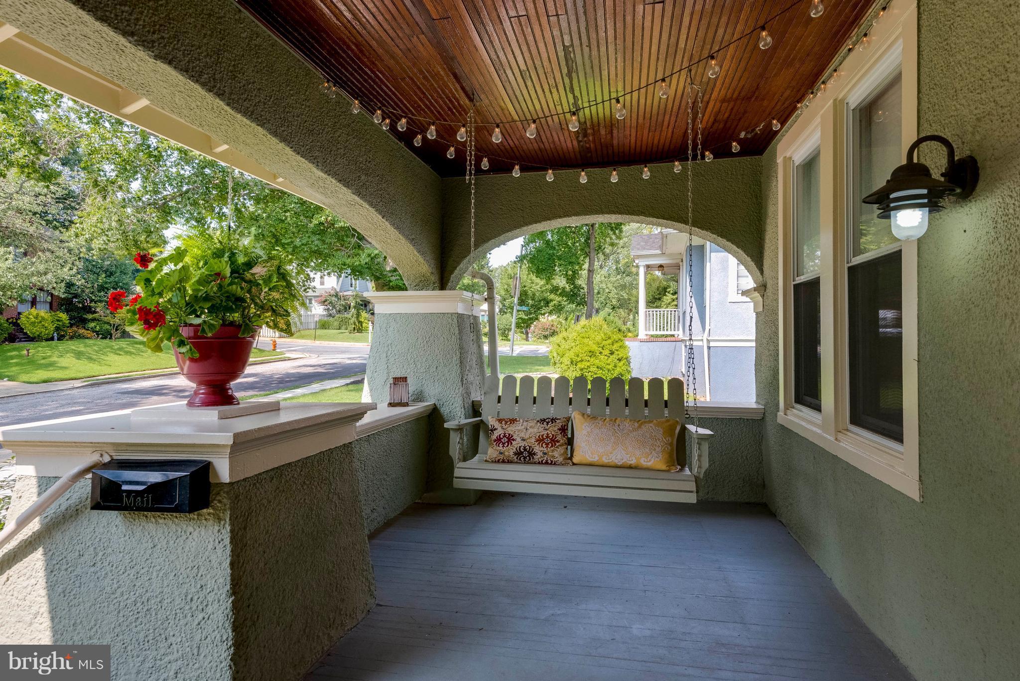 3 Mallow Hill Road Baltimore, MD 21229 - Photo 27 of 30 a view of porch with a table and chairs