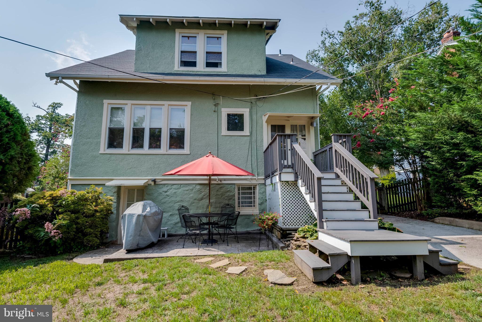 3 Mallow Hill Road Baltimore, MD 21229 - Photo 29 of 30 a view of a house with backyard porch and sitting area