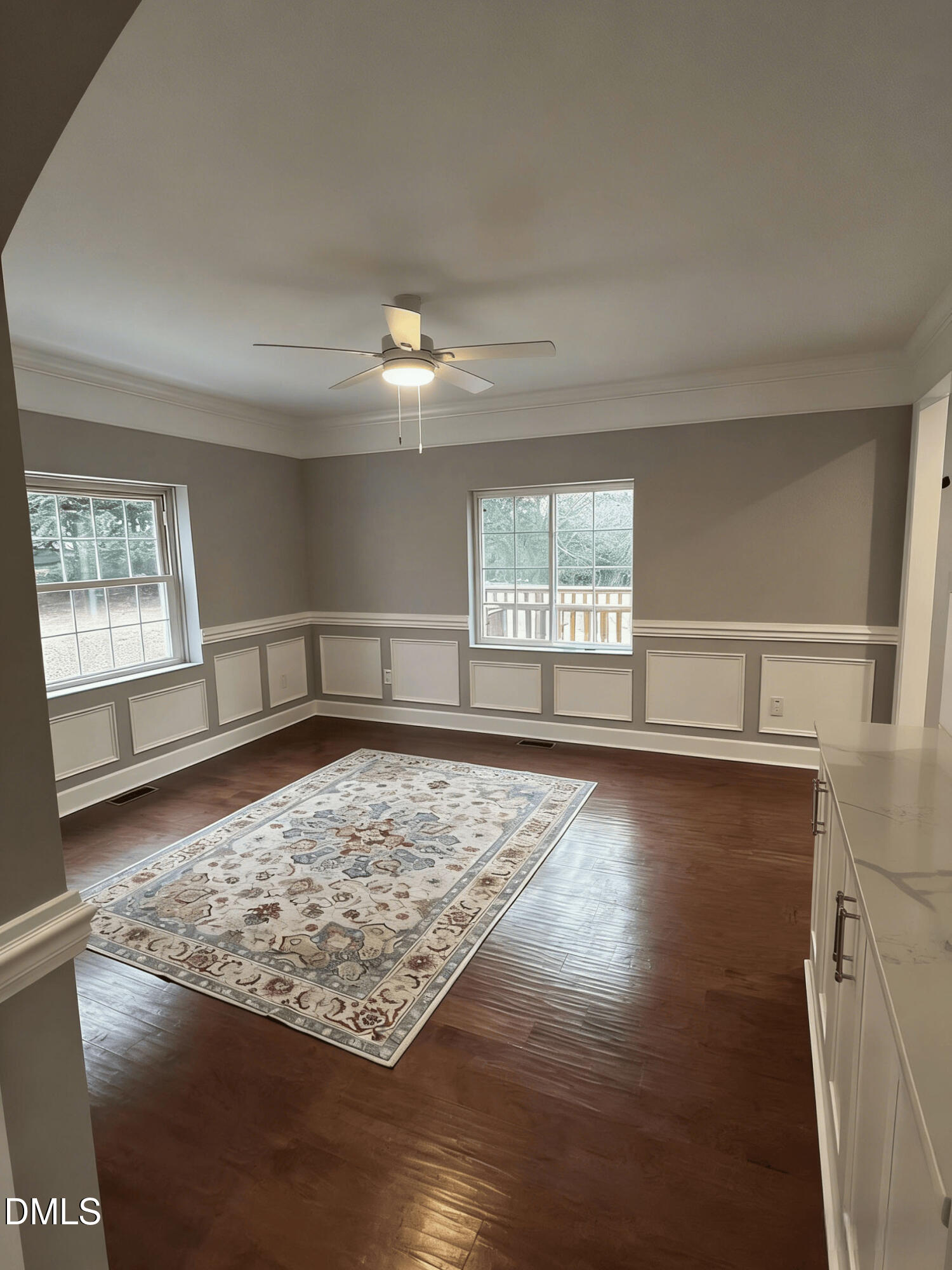 409 Rockingham Street Carthage, NC 28327 - Photo 23 of 56 wooden floor in an empty room with a window