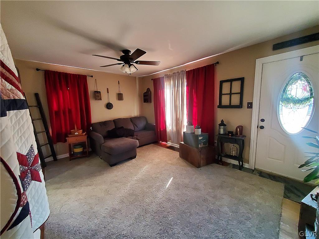 535 Forrest Avenue Bethlehem, PA 18017 - Photo 4 of 16 a living room with furniture and a flat screen tv