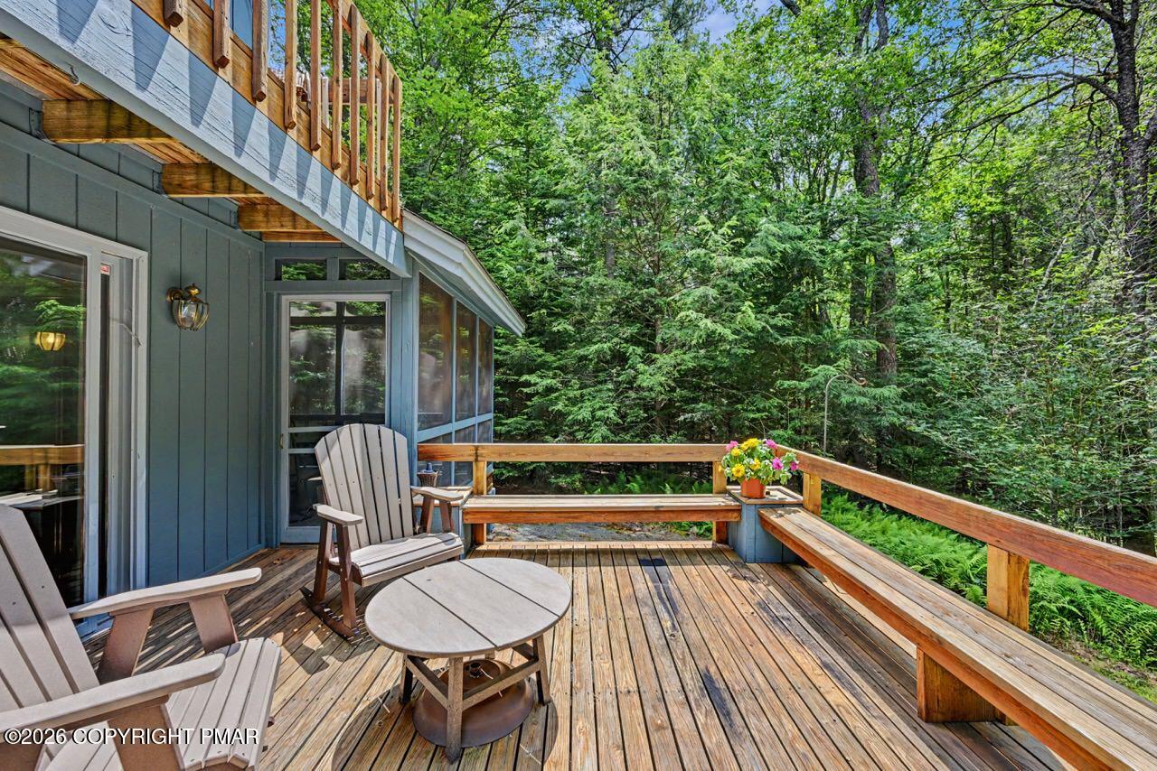 1215 Deer Trail Road Pocono Pines, PA 18350 - Photo 26 of 32 Deck