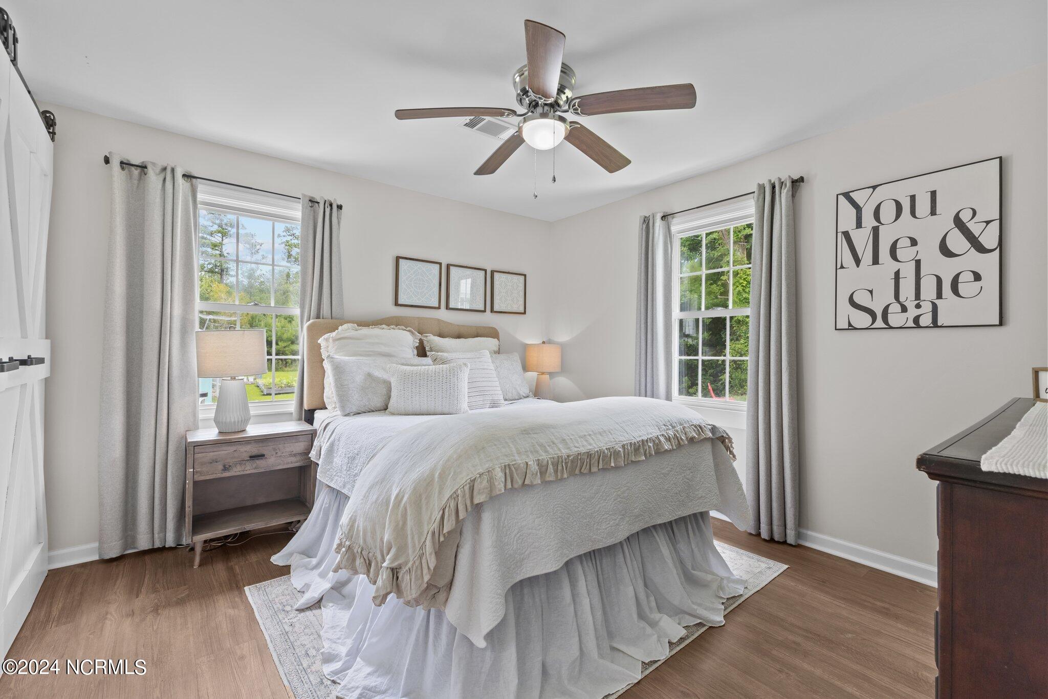 263 Core Creek Road Beaufort, NC 28516 - Photo 15 of 55 farmhouse primary bedroom