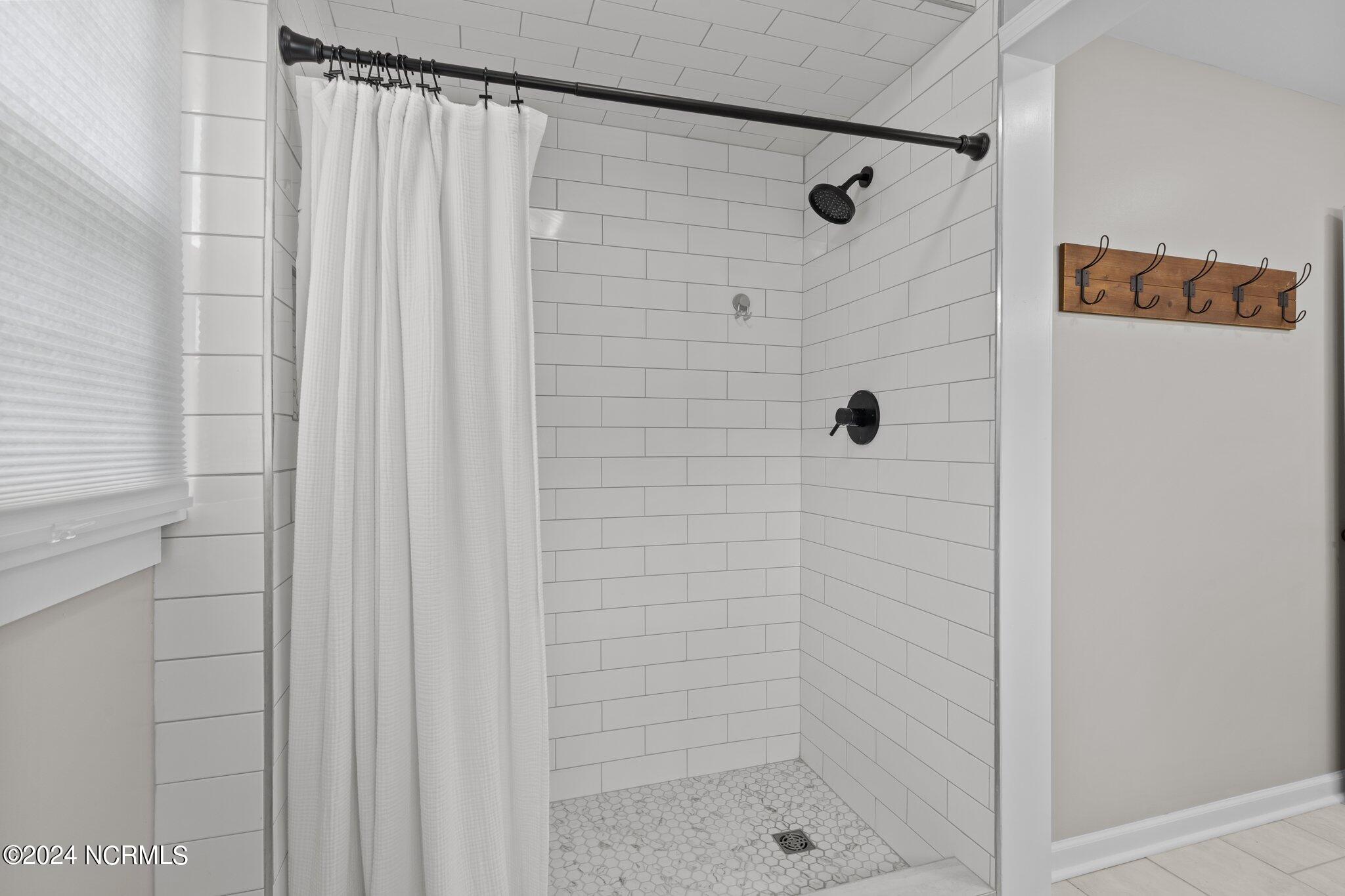 263 Core Creek Road Beaufort, NC 28516 - Photo 17 of 55 tile walk in shower/ farmhouse